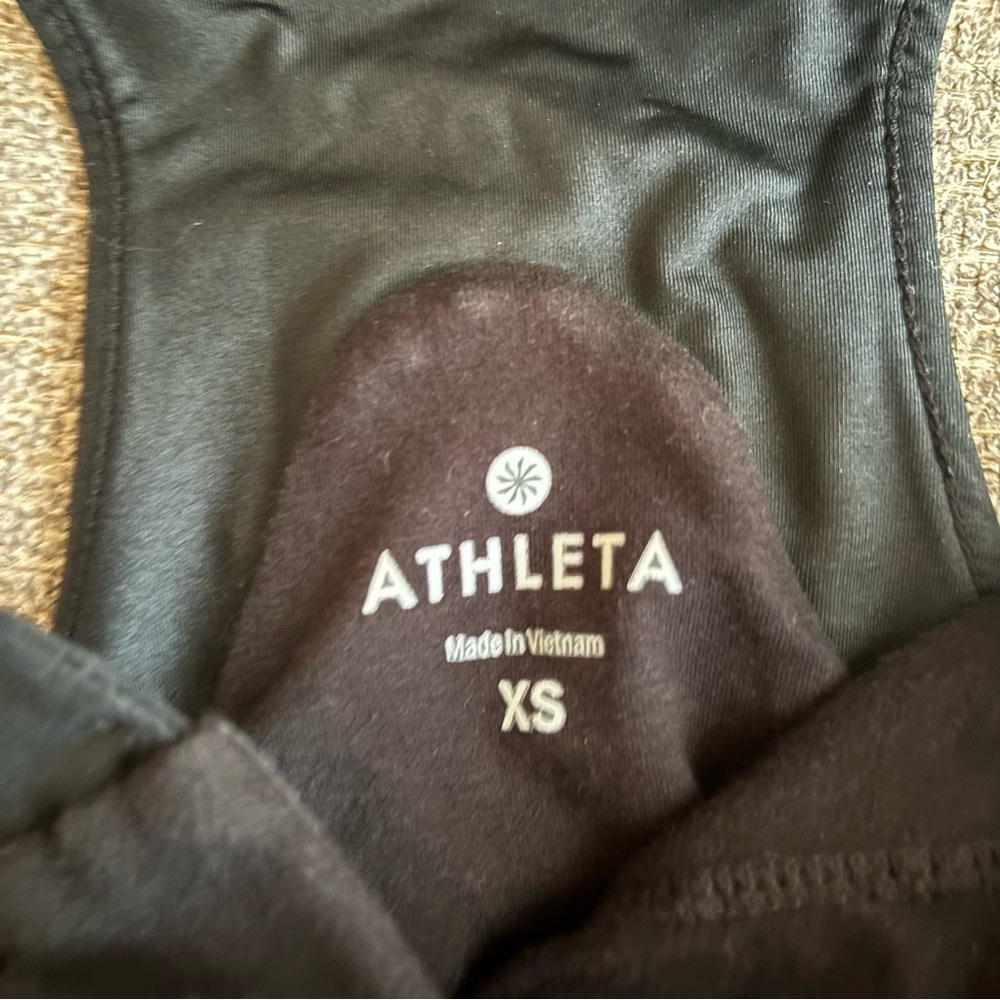 Athleta Whirlwind Tank Dress, Black  SIZE XS - Picture 5 of 6